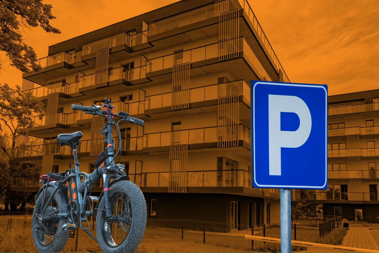 Możemy znaleźć promocje na darmowy rower elektryczny i miejsce parkingowe do mieszkania.