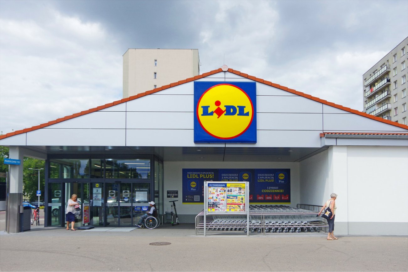 sklep sieci Lidl