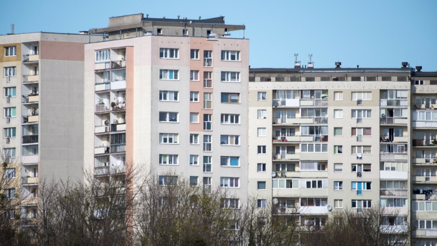 Blok mieszkalny.