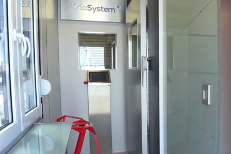 Kriokomorę z Wrocławia można umieścić w dowolnym miejscu. Dlatego chętnie korzystają z niej drużyny sportowe - ostatnio słynny piłkarski klub AC Milan.