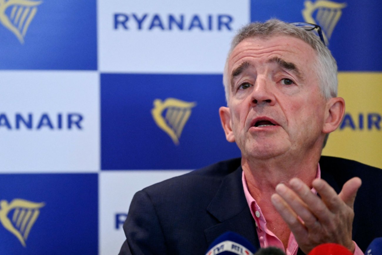 Szef Ryanaira Michael O'Leary