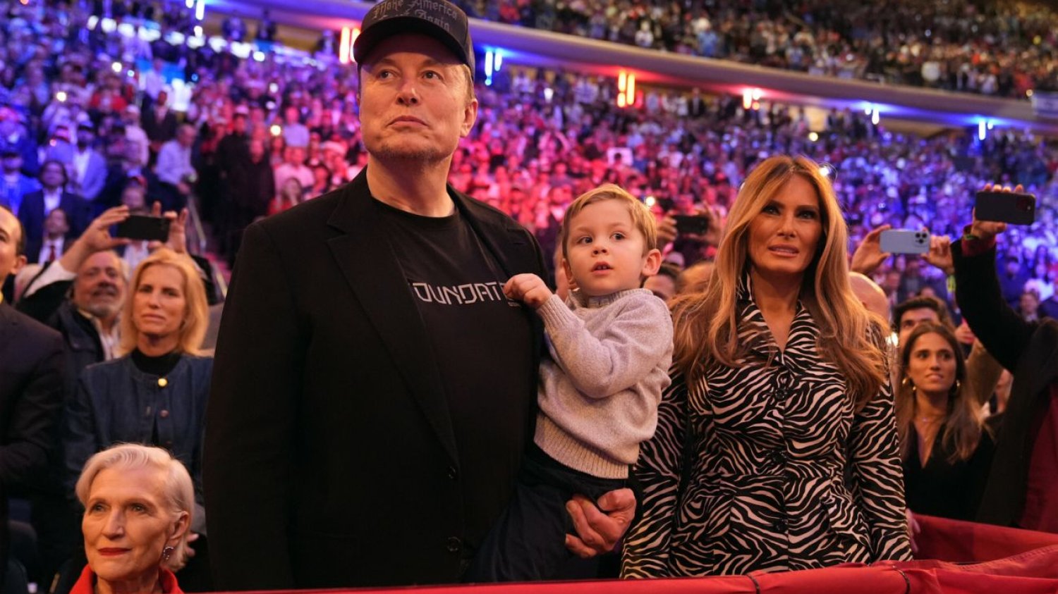 Elon Musk, pronatalizm, Melania Trump, wiec Donalda Trumpa.