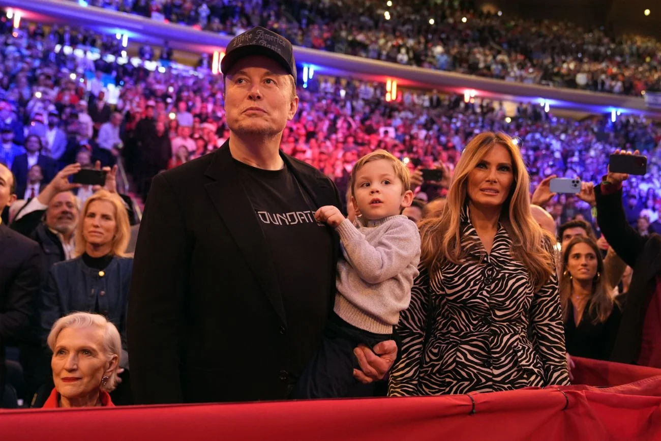 Elon Musk, pronatalizm, Melania Trump, wiec Donalda Trumpa.