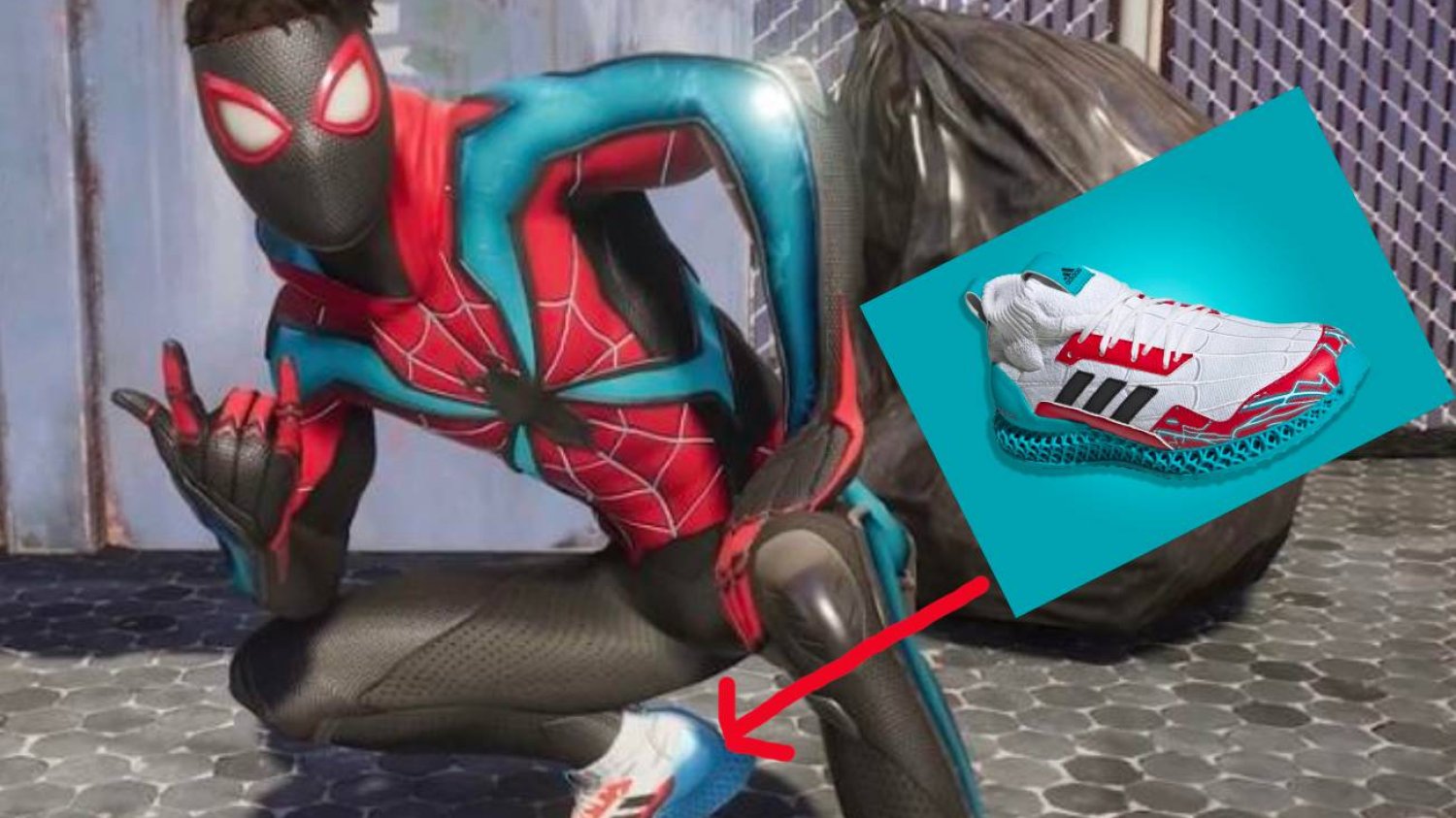 Fani krytykują strój Spider-mana i współpracę z Adidasem.