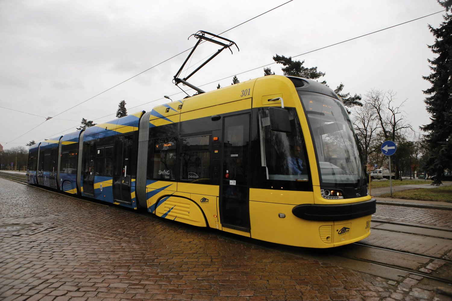 Pesa produkuje m.in. tramwaje Swing