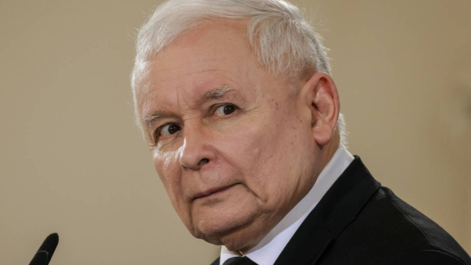 Prezes PiS Jarosław Kaczyński