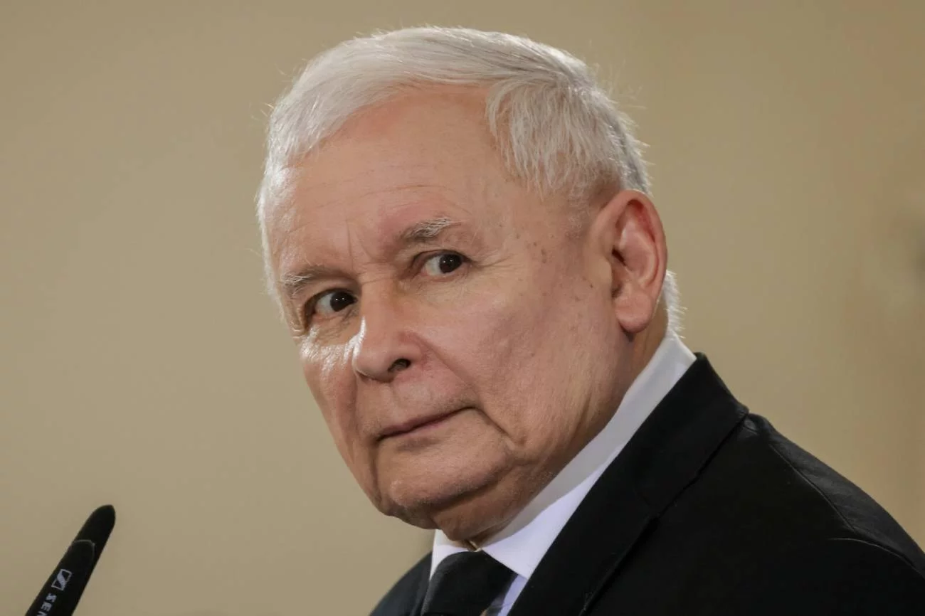 Prezes PiS Jarosław Kaczyński