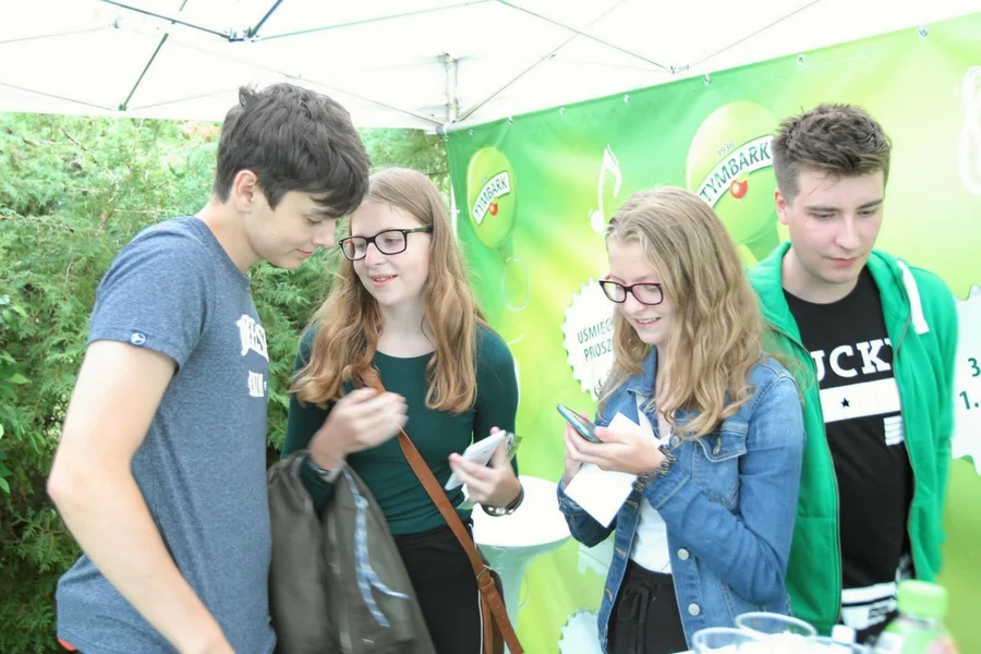 Współtwórcy i bohaterowie Studia Tymbark na Olsztyn Green Festival 2016.