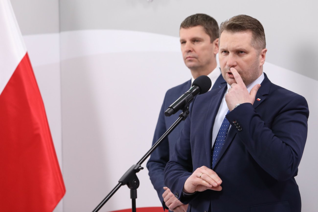 Przemysław Czarnek i Dariusz Piontkowski