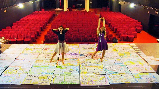 Praca graphic recordera nie jest łatwa, ale, jak przekonują Klaudia Tolamn i Agata Jakuszko, daje niezwykle dużo satysfakcji