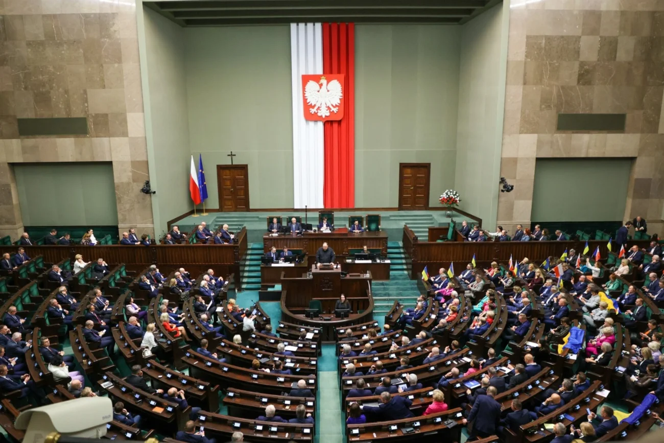Sala posiedzień Sejmu.