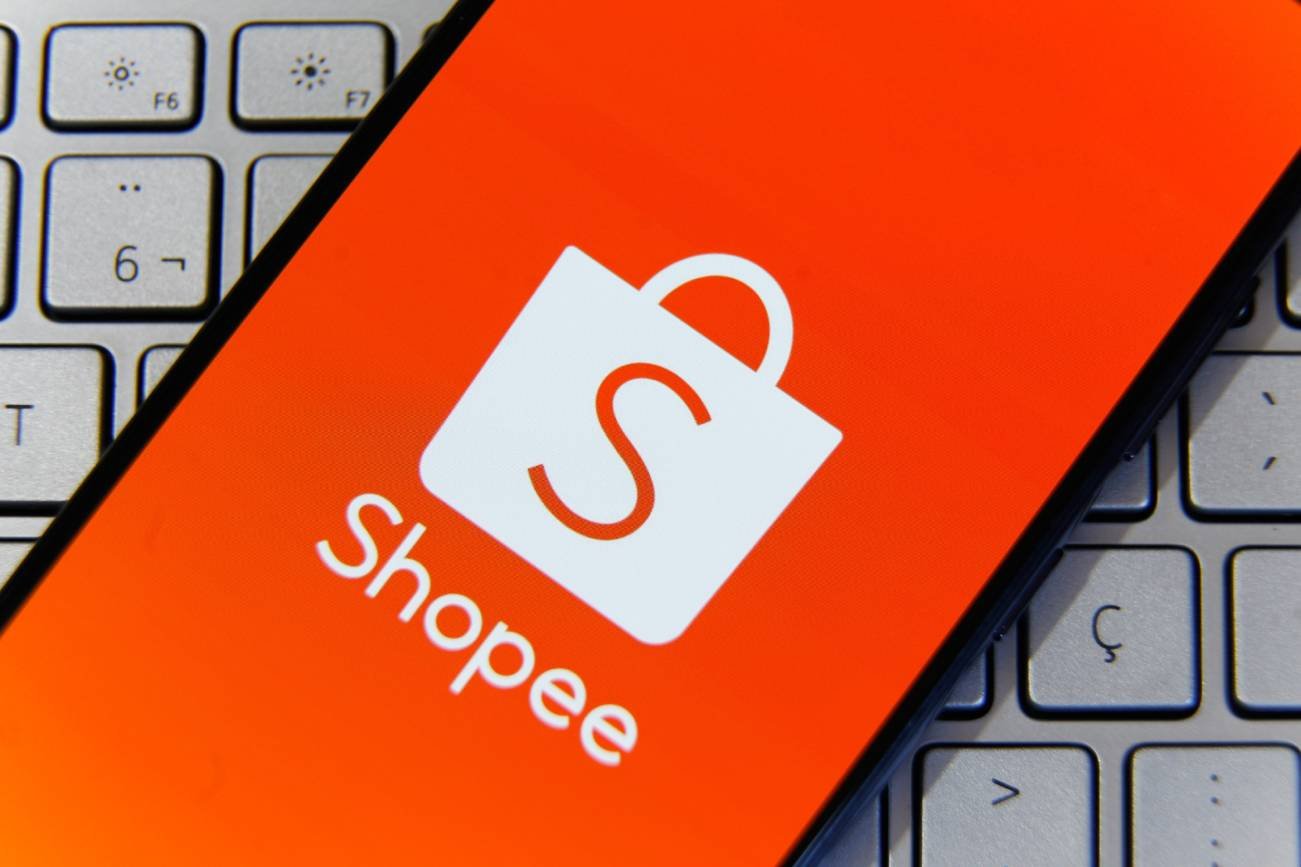 Aplikacja Shopee.