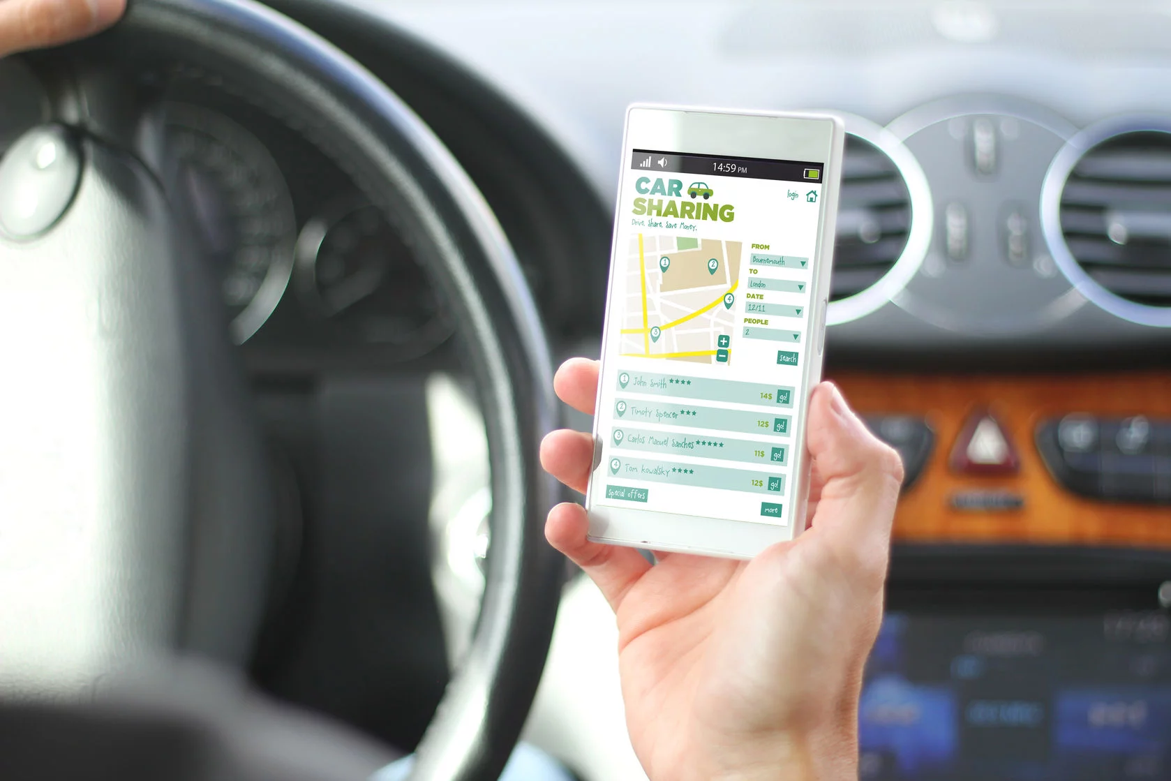 Carsharing pozwala na wyeliminowanie części stałych kosztów związanych z posiadaniem własnego samochodu.