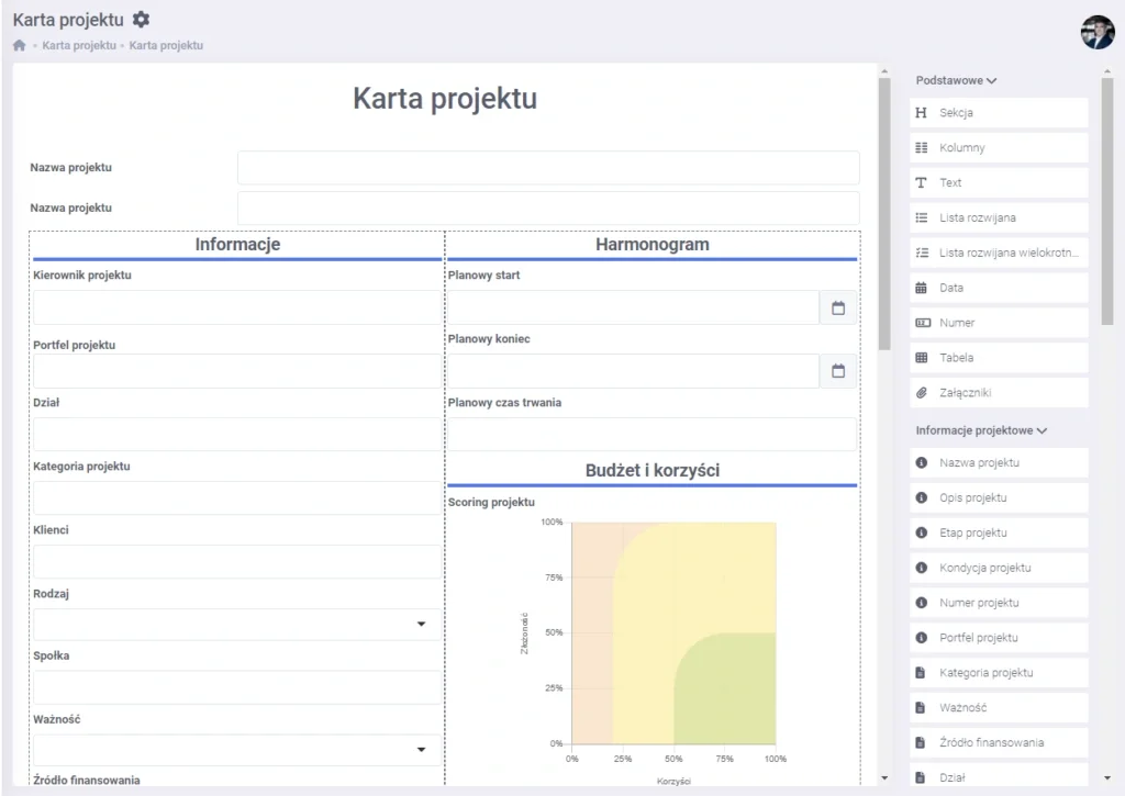 Edytowalna Karta Projektu FlexiProject