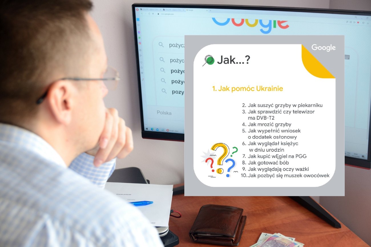 Google opublikowało listę najczęściej wyszukiwanych haseł w 2022 r.