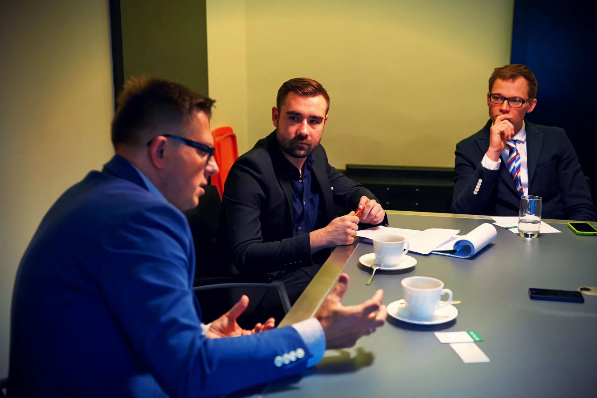 W debacie uczestniczyli: Daniel Maksym (NCBR), Michał Kaczmarski (INNPoland) oraz Jan Kaczmarek (EXEQ).