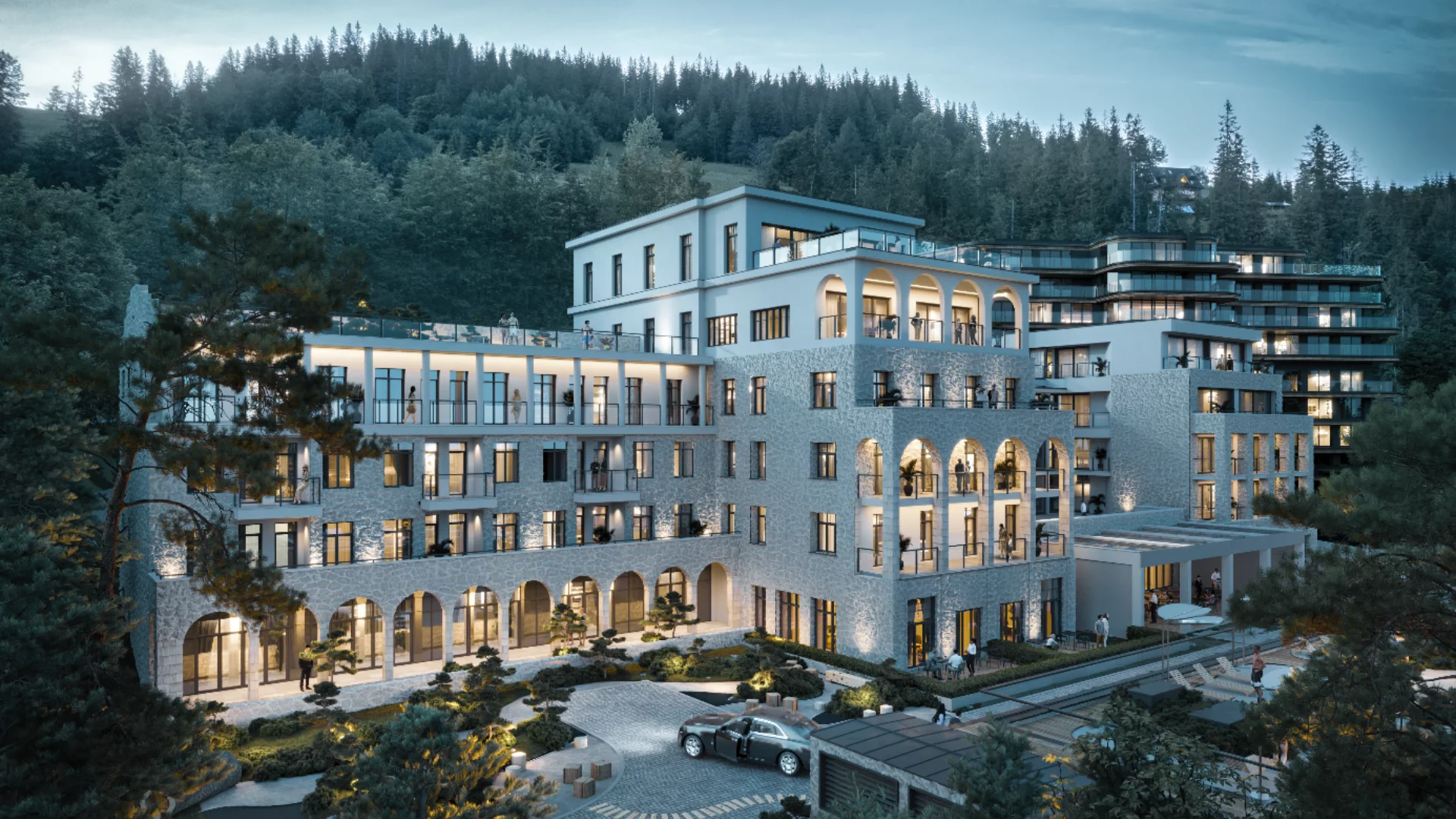 Projekt Hotelu Salamandra