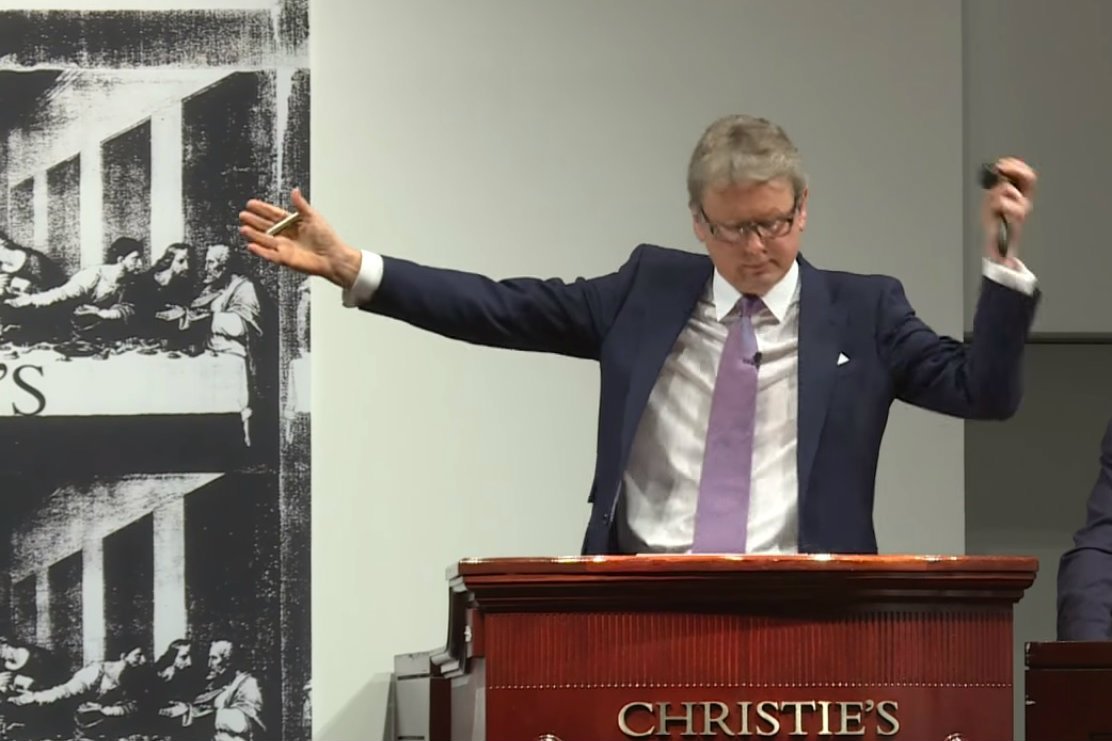 Obraz Leonarda da Vinci "Zbawiciel świata" sprzedano na aukcji za 450,3 mln dol.