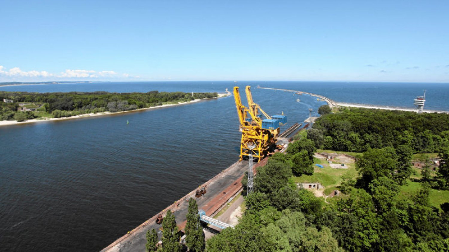 Podejście do portu gazowego jest gotowe