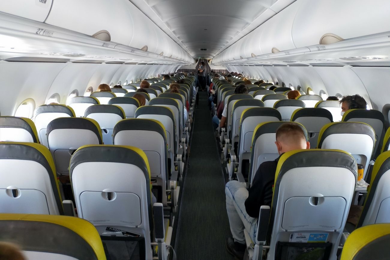 Potencjalnie najbezpieczniejsze miejsca znajdują się z tyłu samolotu