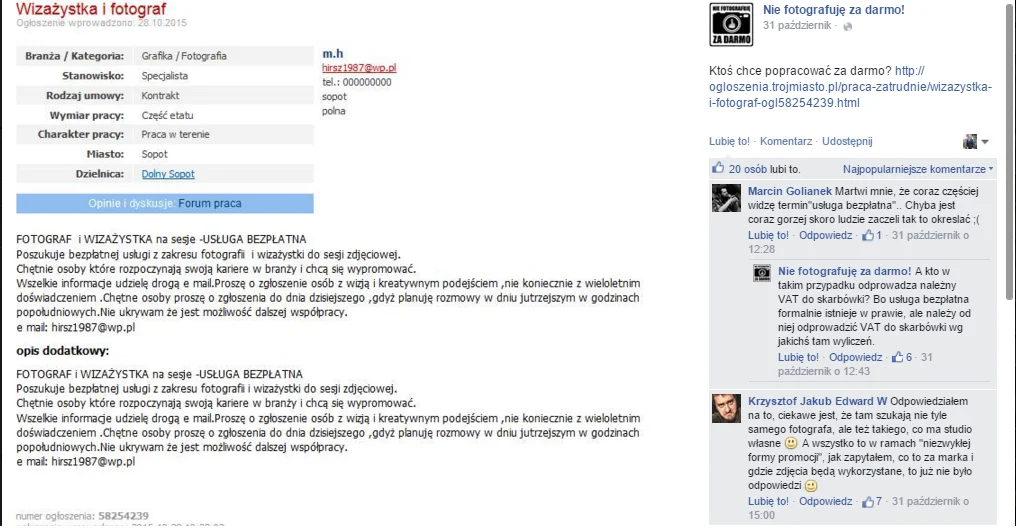 Wspaniała oferta dla "profesjonalistów"