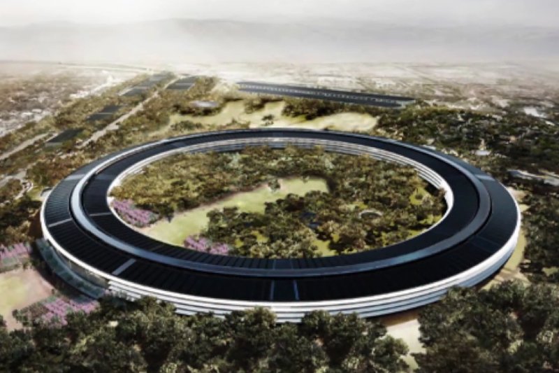 Tak ma wyglądać kampus Google'a w Cupertino, zasilany gigantyczną elektrownią słoneczną