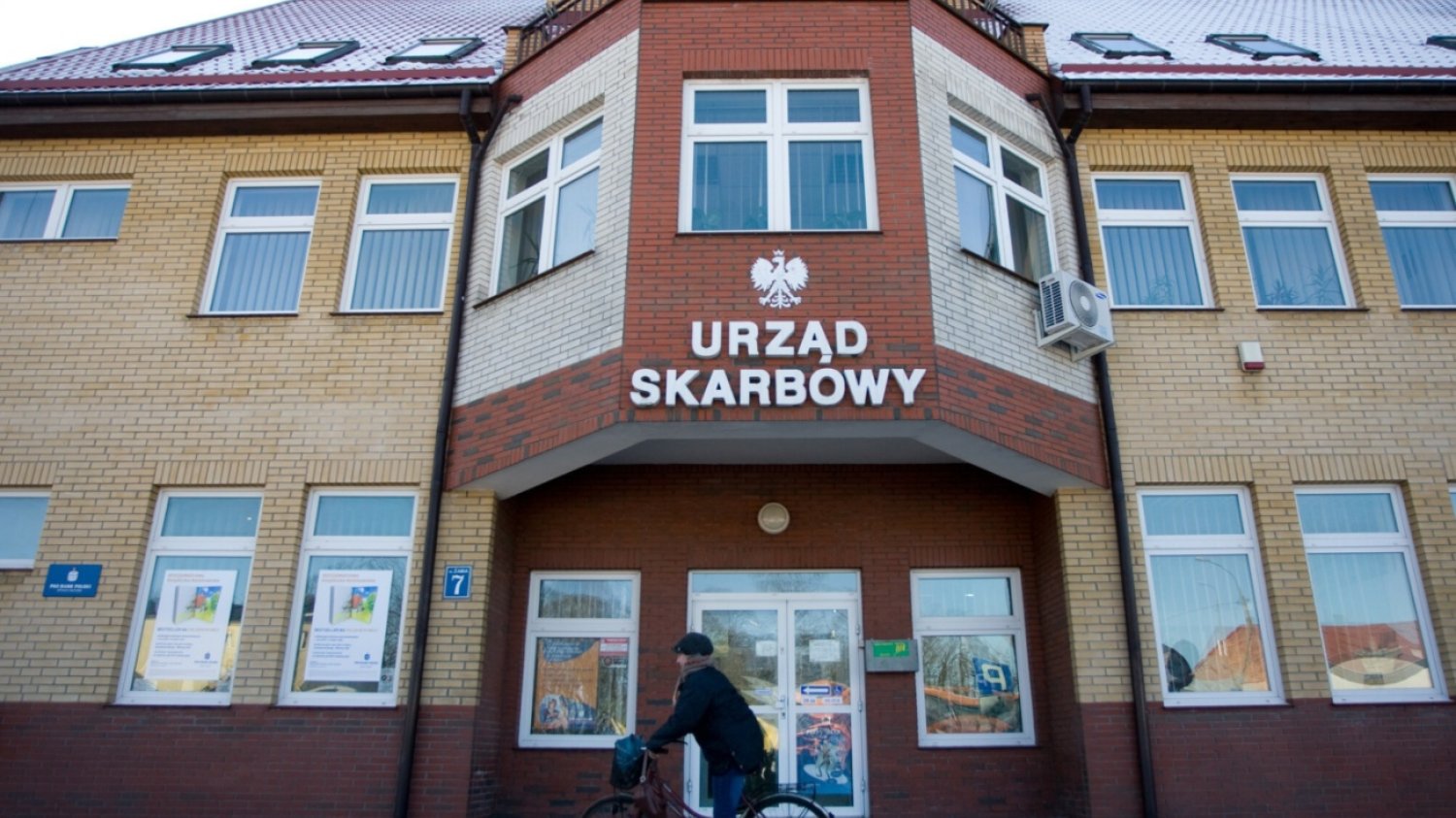 Budynek Urzedu Skarbowego.