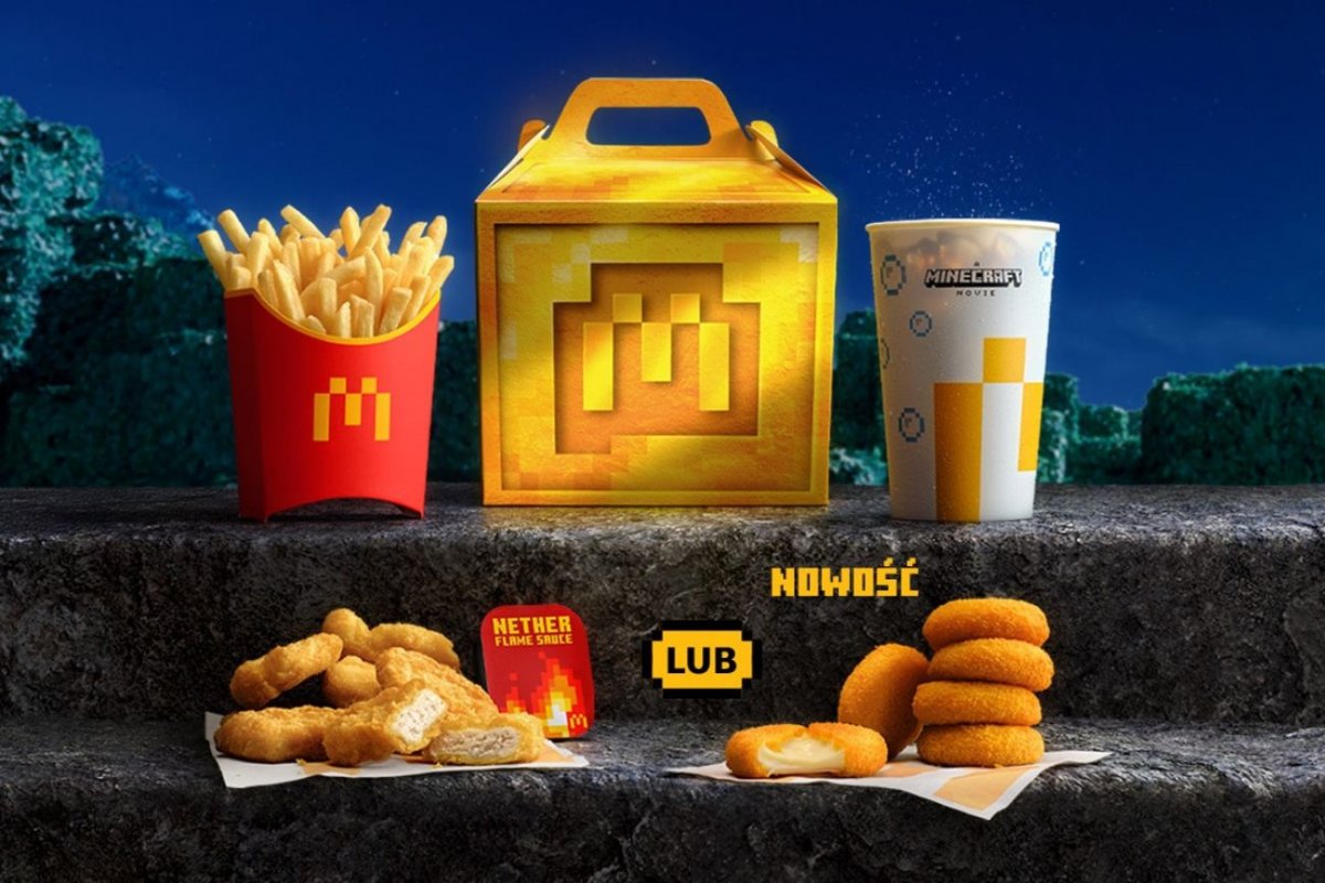 Zestaw McDonald's x Minecraft. Znamy szczegóły promocji