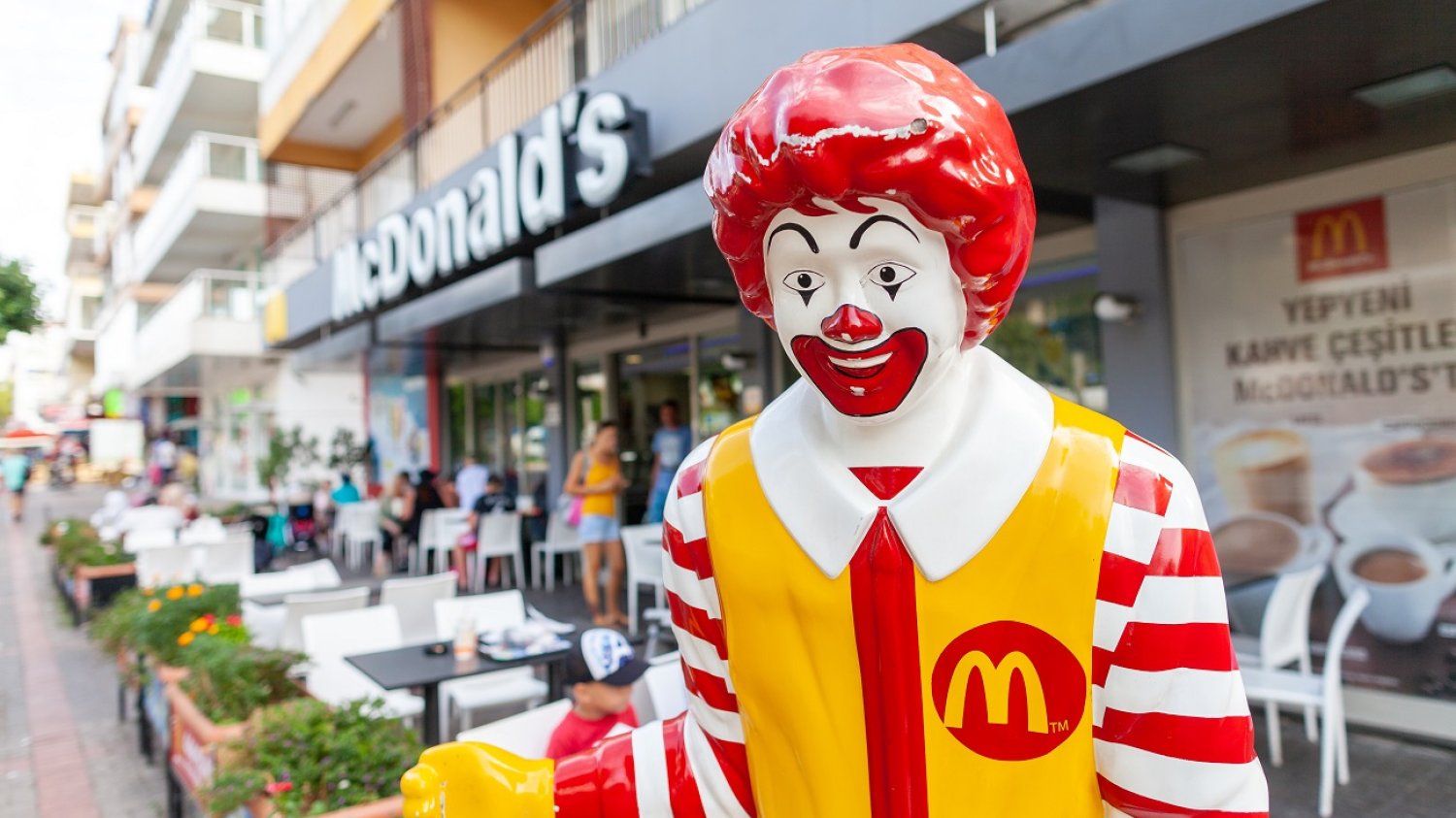 Figurka Ronalda McDonalda.
