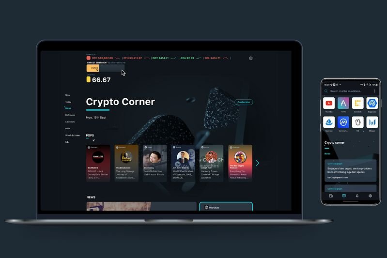 Opera Crypto Browser.