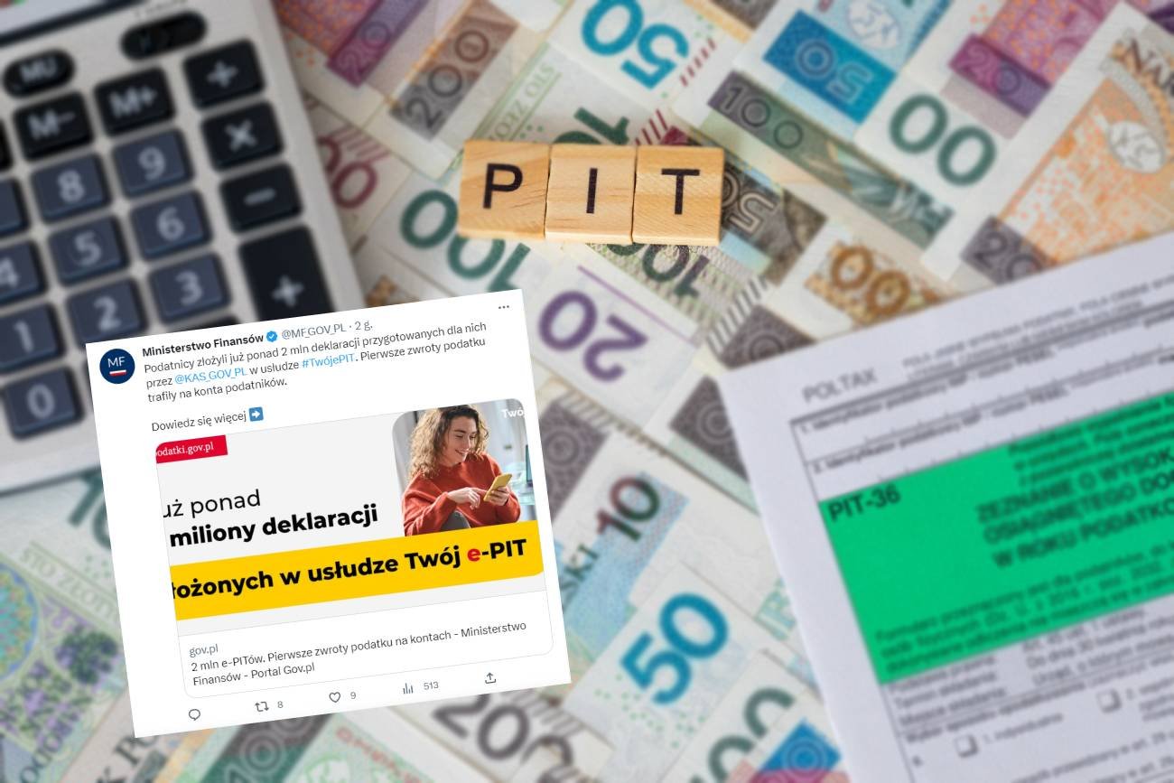 Urząd Skarbowy zaczął zwracać nadpłaty podatku PIT