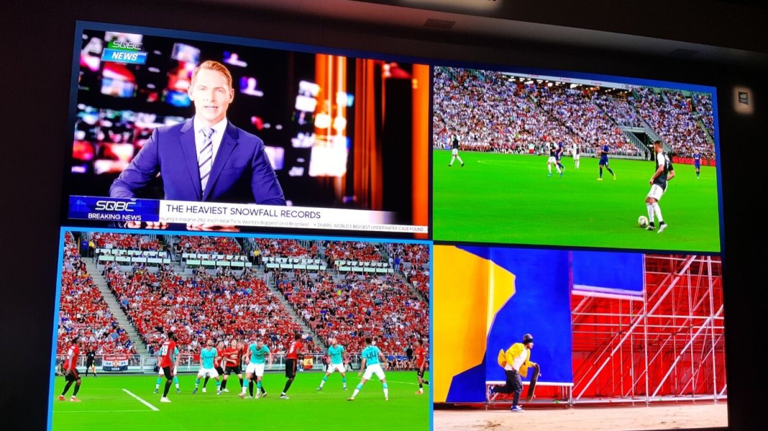 Możliwości składanego telewizora w technologii MicroLED zdecydowanie wzrosły od ubiegłorocznych targów CES. Samsung The Wall może teraz pochwalić się przekątną aż 292 cali.