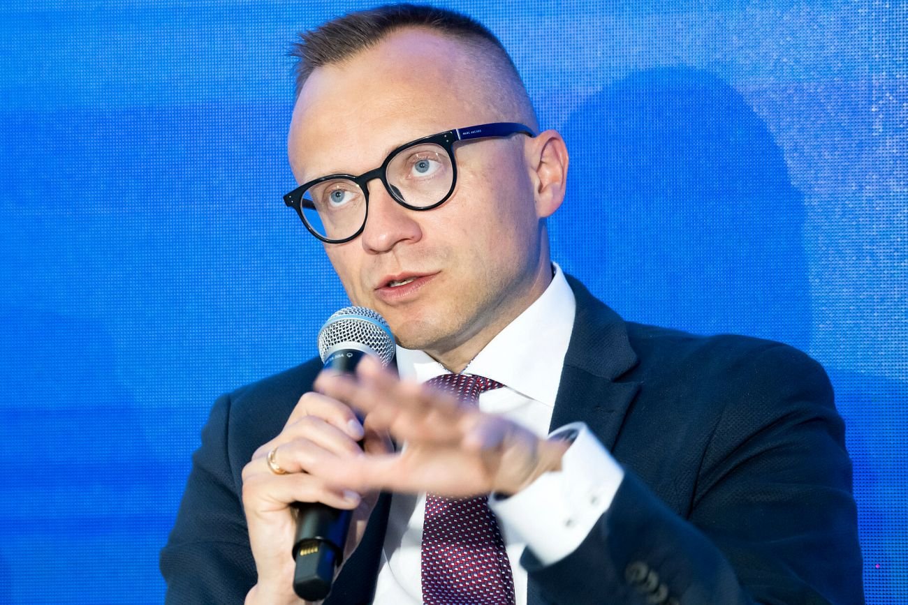 Wiceminister finansów Artur Soboń