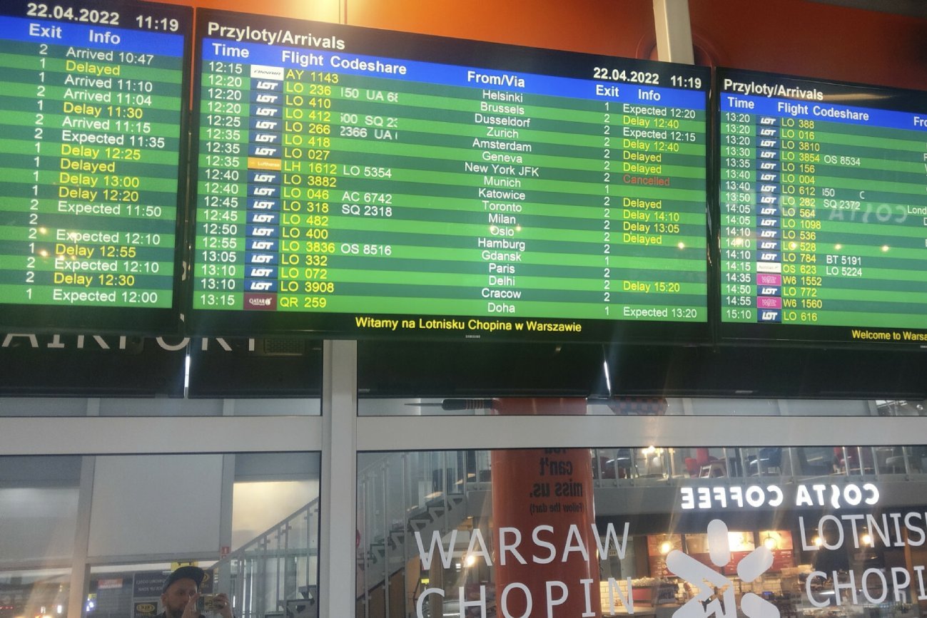 Na jakich lotniskach jest najwięcej opóźnień lotów?