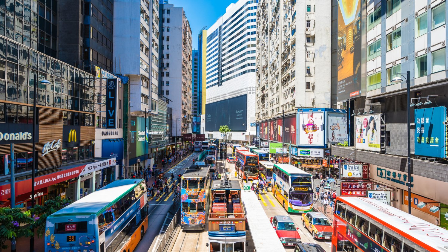 W Hongkongu średnia cene nieruchomości to ok. 1,25 miliona dolarów.