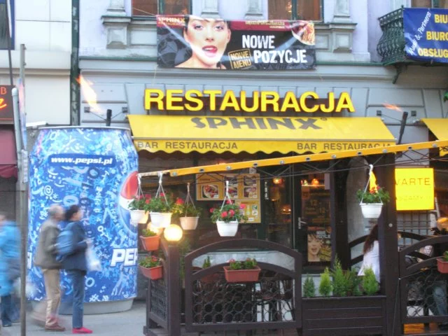 Jedna z restauracji Sphinx w Polsce.