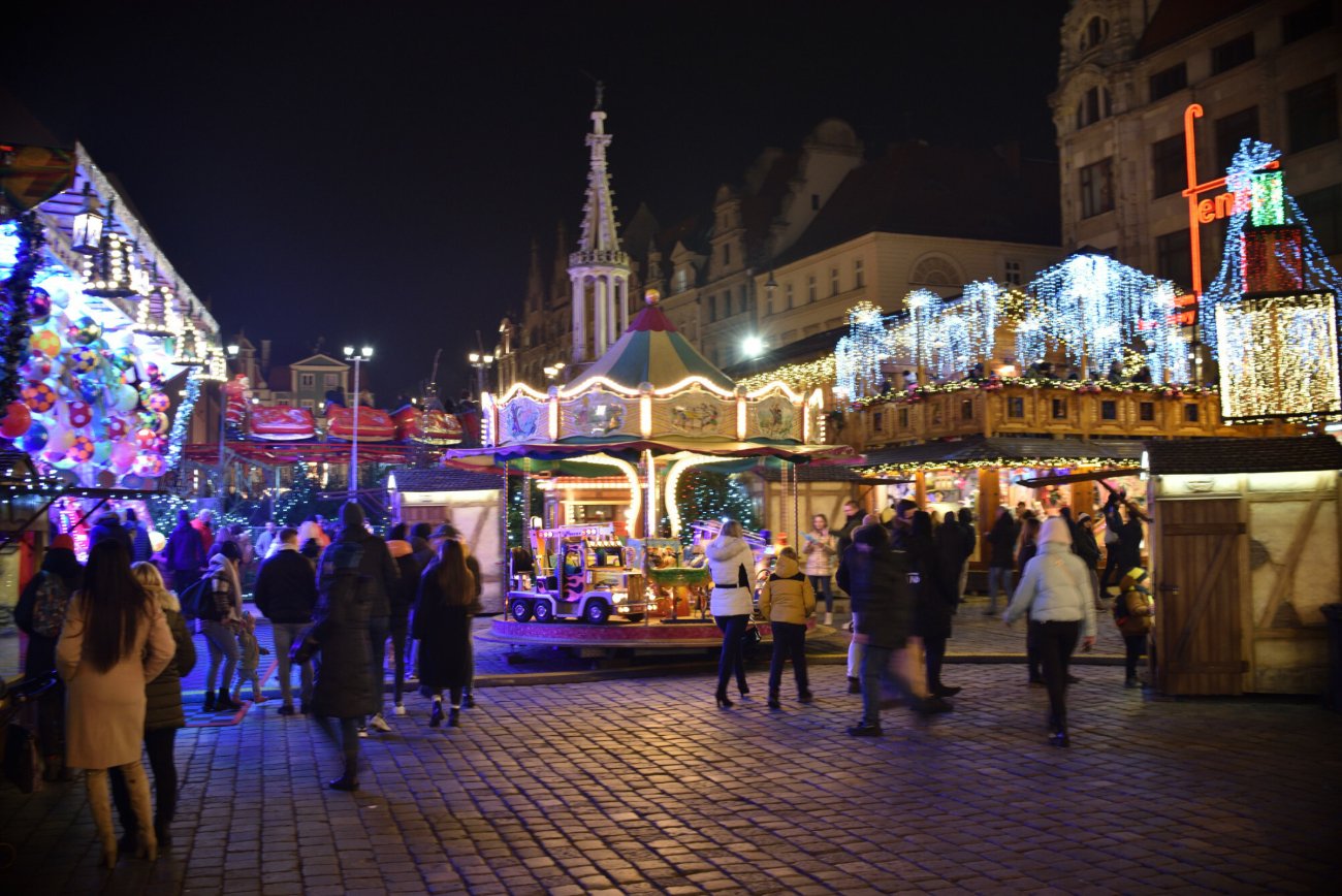 Jarmark bożonarodzeniowy we Wrocławiu