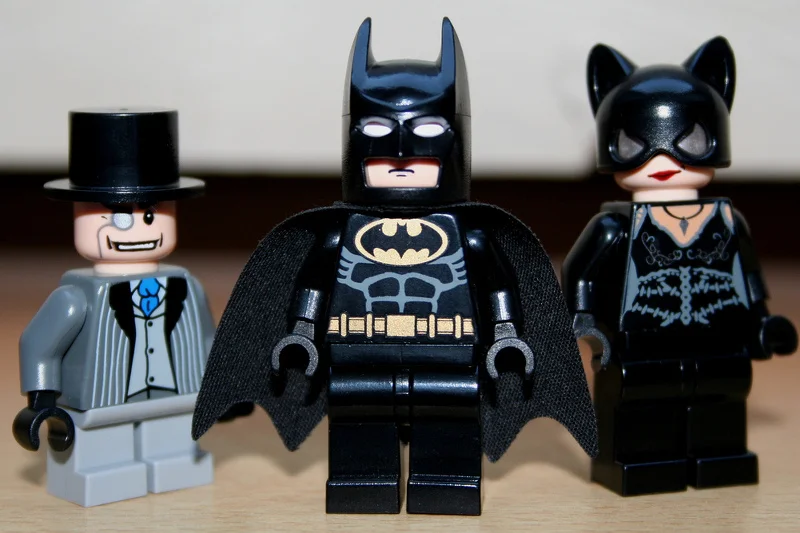 LEGO superbohaterowie na straży sprawiedliwości.