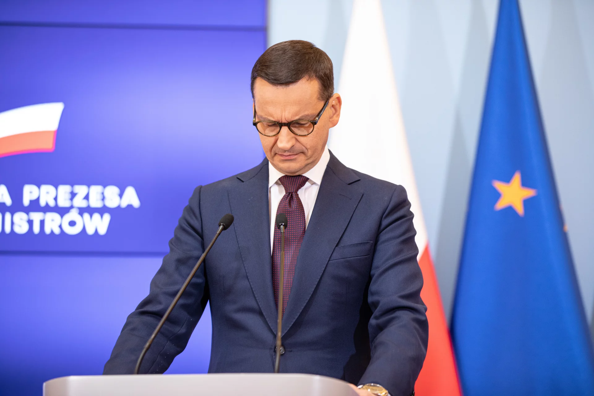 "Polska nie jest winna temu, że akurat jesteśmy w takim, a nie innym położeniu, jeśli chodzi o nasz system energetyczny" -Mateusz Morawiecki.