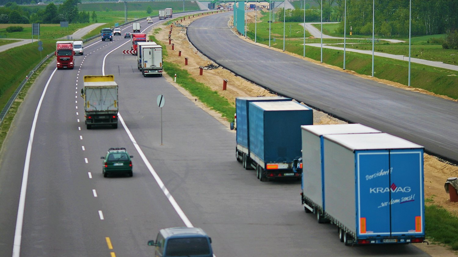 Na autostradzie A1 wprowadzono odcinkowy pomiar prędkości