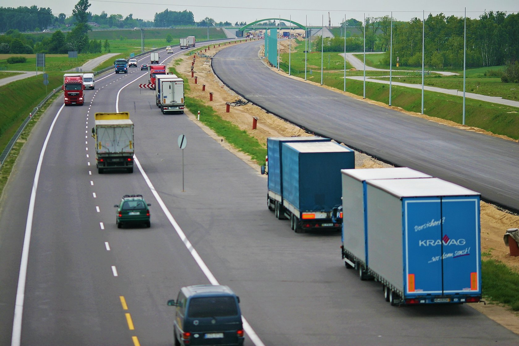 Na autostradzie A1 wprowadzono odcinkowy pomiar prędkości