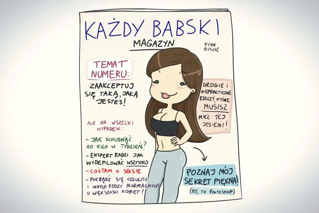 Babskie dylematy - jedno z najczęściej podkradanych zdjęć artystki. Zdjęcie udostępniamy za wiedzą i zgodą autorki.