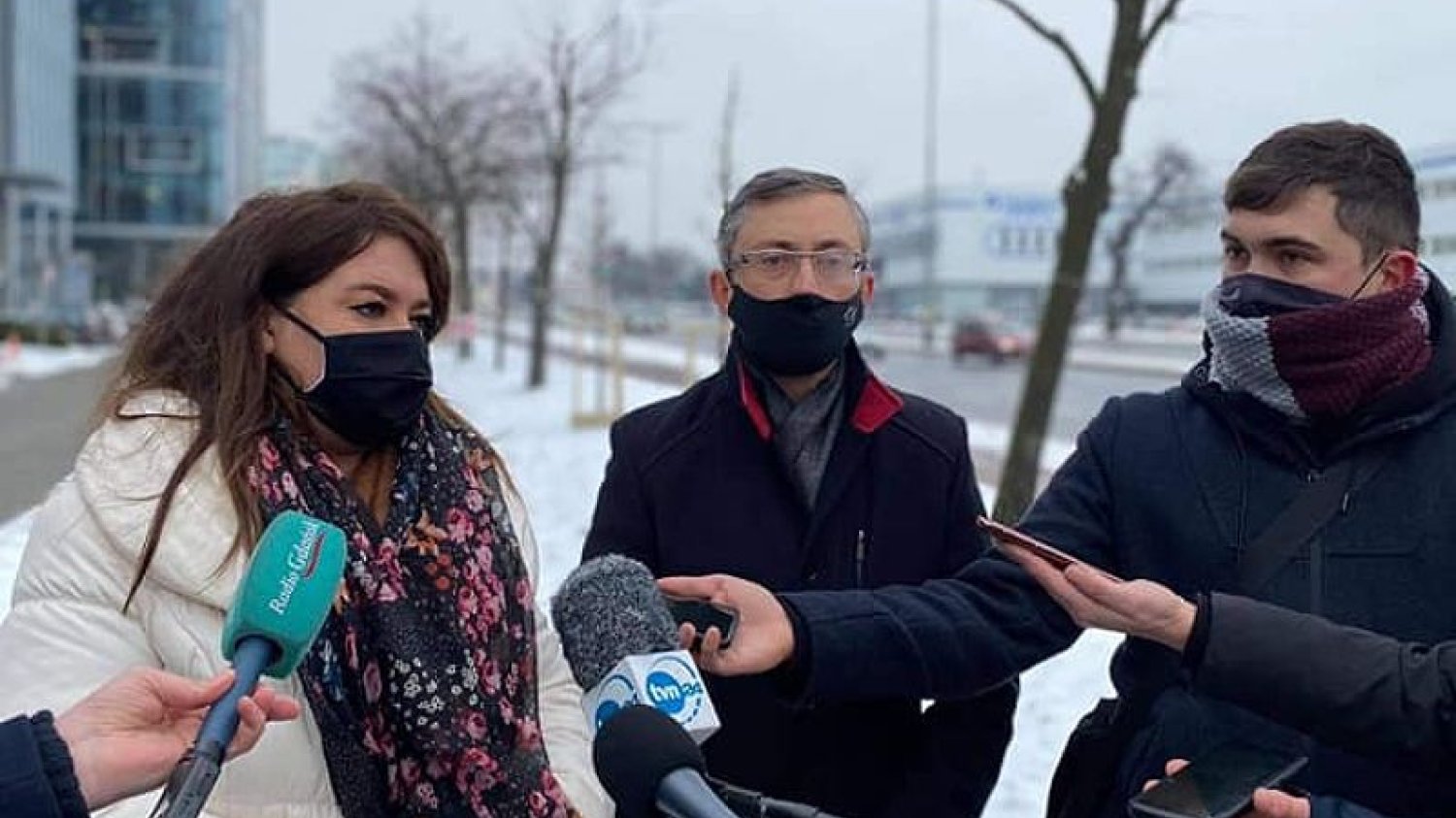 Monika Oremus i poseł Marek Rutka.