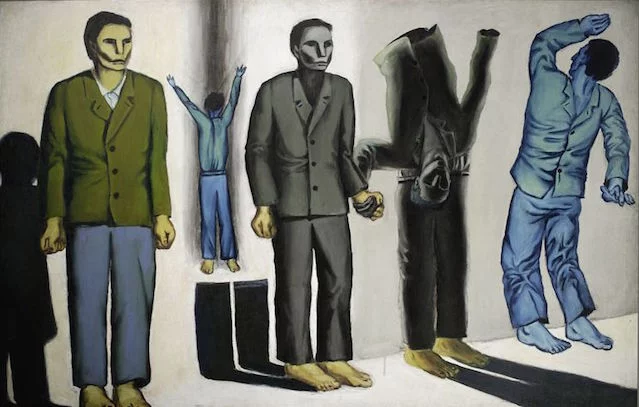 Andrzej Wróblewski, "Rozstrzelanie surrealistyczne"