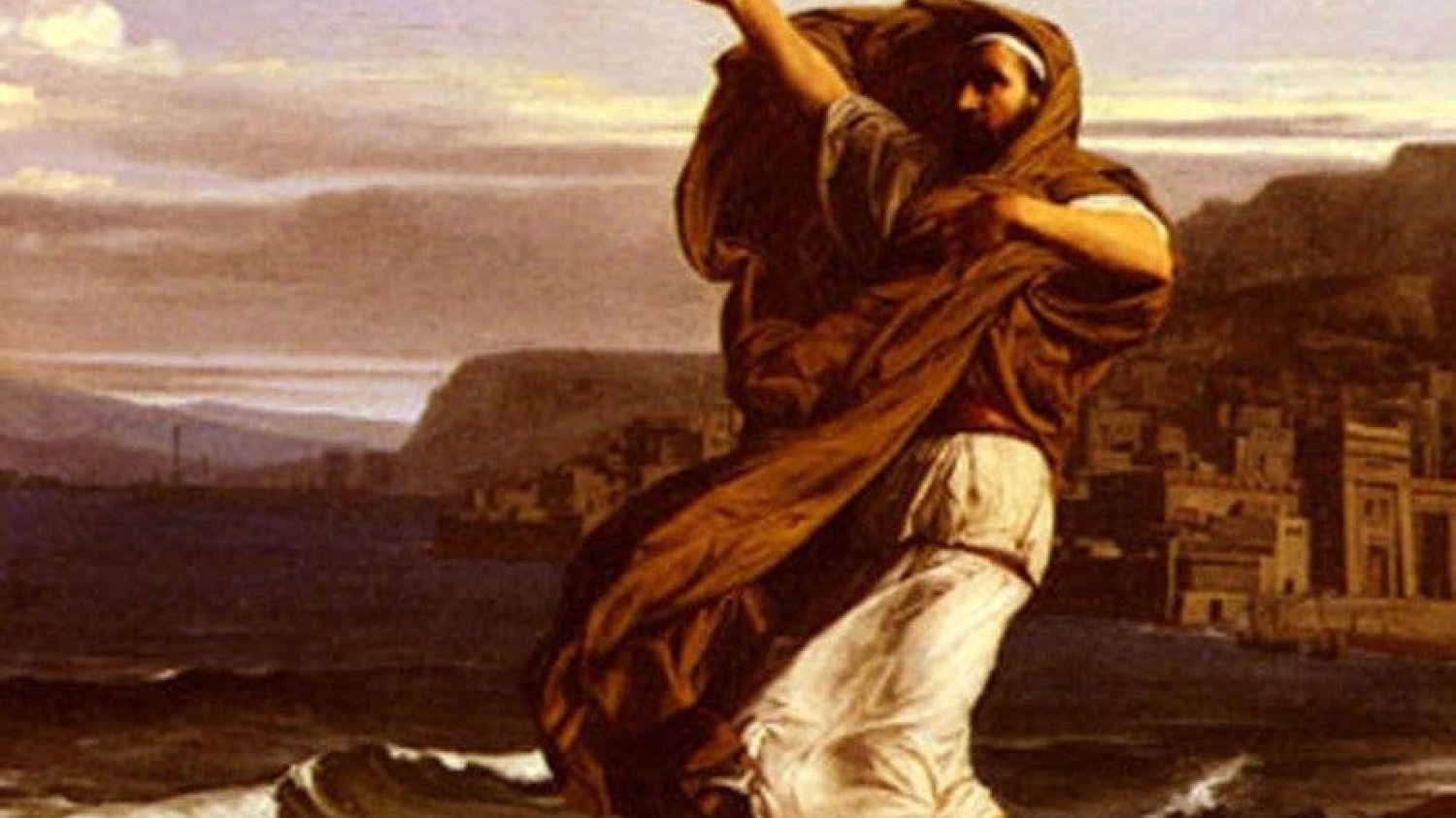 Démosthène s'exerçant à la parole (1870) by Jean-Jules-Antoine Lecomte du Nouÿ