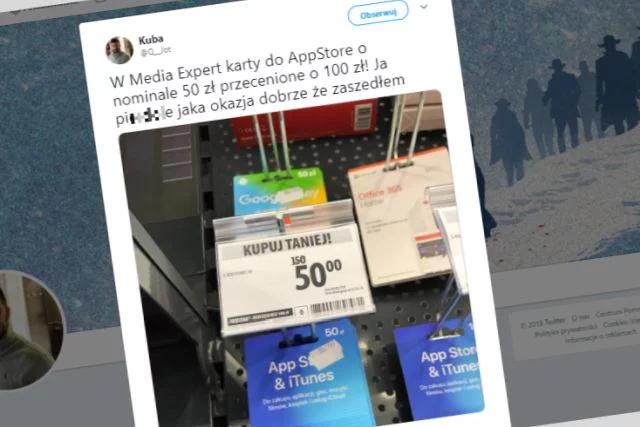 Karta o nominale 50 zł za 50 zł i oszczędność 100 zł? Takie rzeczy tylko w Media Expert