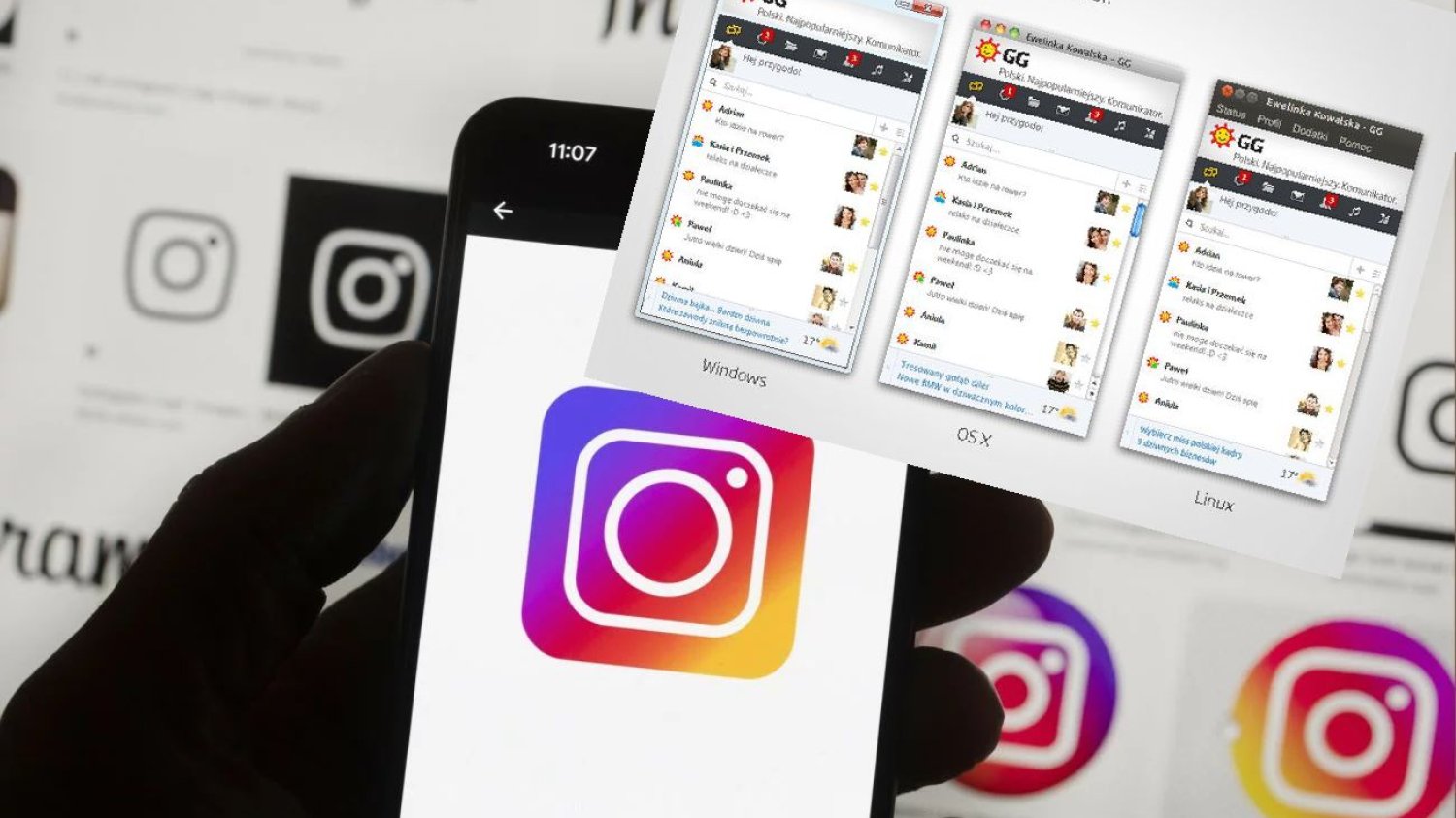 Instagram z funkcją rodem z Gadu-Gadu