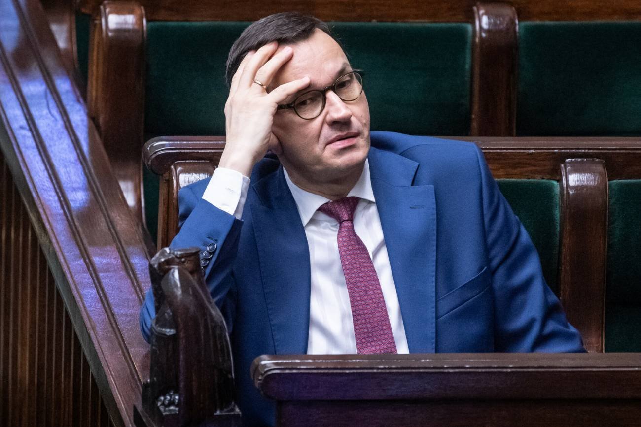 Premier Mateusz Morawiecki pełni obecnie funkcję ministra finansów.