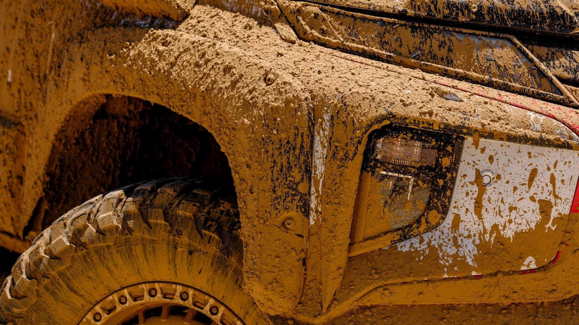 Ubłocony samochód terenowy. Torfowiska na straży granic i klimatu