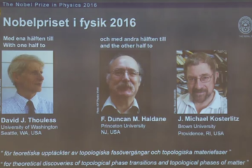 Moment ogłoszenia laureatów.